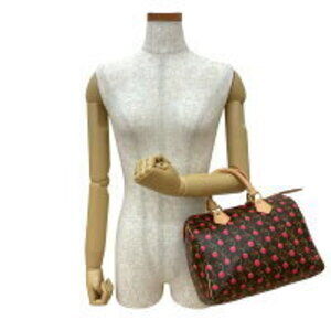 Louis Vuitton Takashi Cherry bag Monogram Speedy Murakami leather handbag